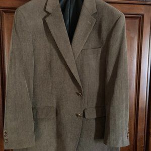 Ralph Lauren Sport Coat, Size 46 R, Brushed Soft Brown